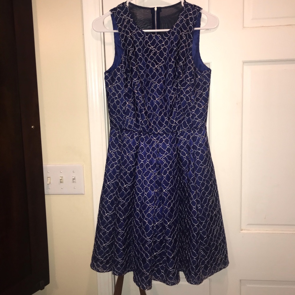 Blue dress!
